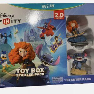 Disney Infinity Toy Box Starter Pack for Wii, Tinkerbell, Aladdin, Hiro